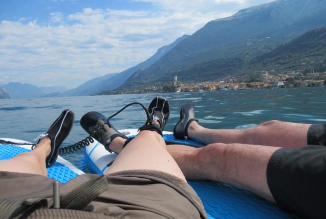 Sup-Touren am Gardasee
