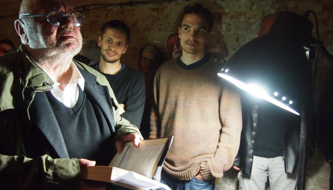Franz Schuh liest im Perinet-Keller Franz Schuh liest im Perinet-Keller