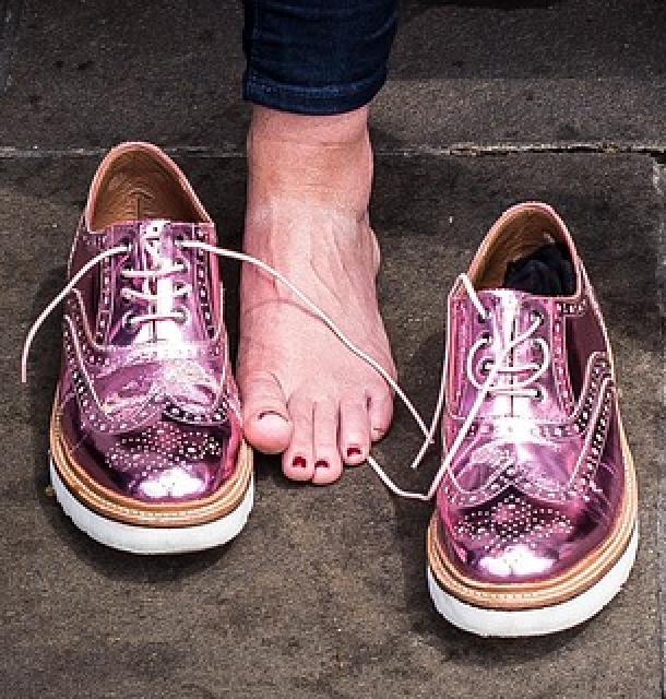 Lila Schuhe Lila Schuhe
